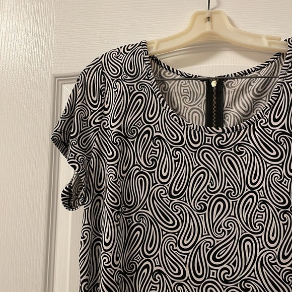 Lds jersey a-line scoop neck dress - Picture 2 of 4